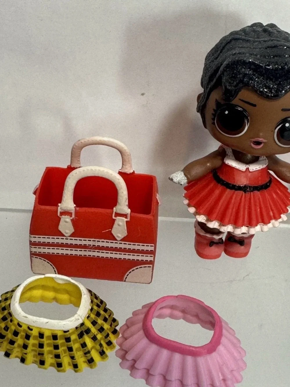 Lot Of 9 Total LOL Surprise 8 Accessories 1 Doll PLEASE READ